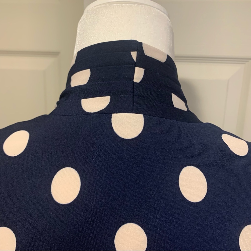 Eliza J Polka Dots Dress Sz 8. - Picture 5 of 6